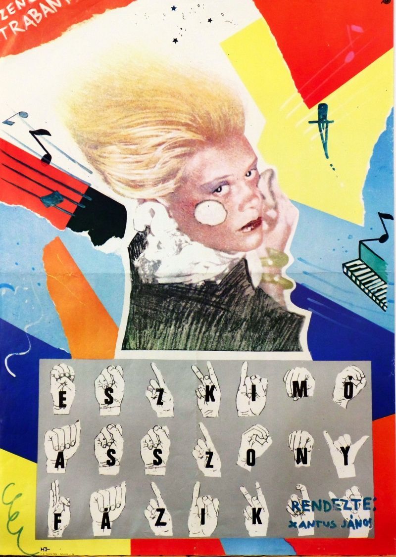 76. tétel,  Eszkimóasszony fázik, 1984