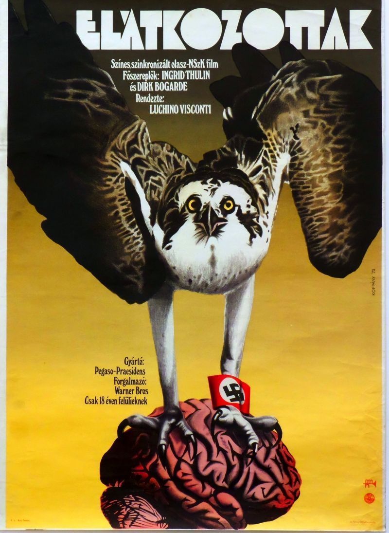 73. tétel,  Elátkozottak, La caduta degli dei, 1973