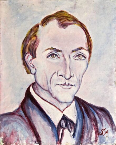 276. tétel,  Férfi portré