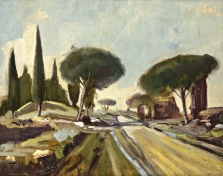 225. tétel,  Út Róma felé, 1931