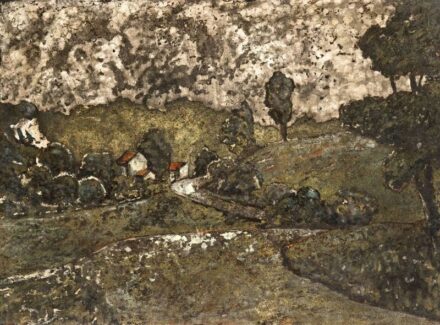 224. tétel,  Tájkép, 1943