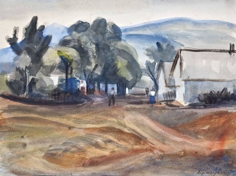 191. tétel, Faluvégén