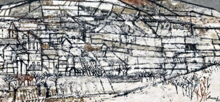 153. tétel,  Téli táj, 1970