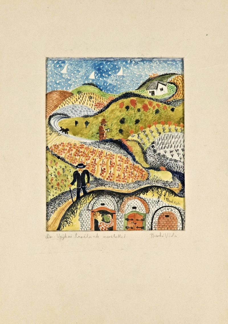 147. tétel, Badacsony szüretkor