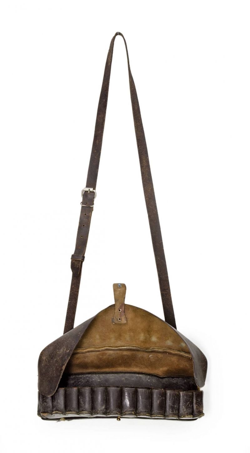 391. tétel, Lőszertartó övtáska