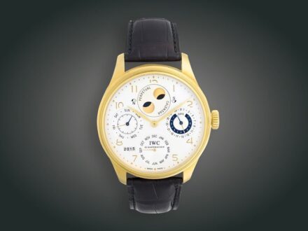 248. tétel, Karóra, IWC, 18 k au, br. 163,1 g