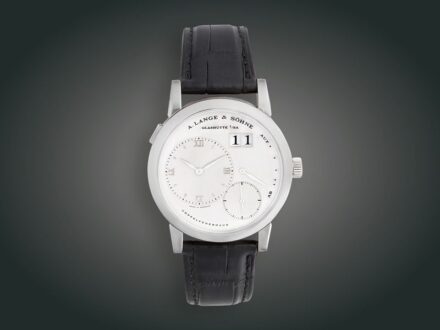 247. tétel, Karóra, A. Lange & Söhne, 18 k au. br. 102,1 g