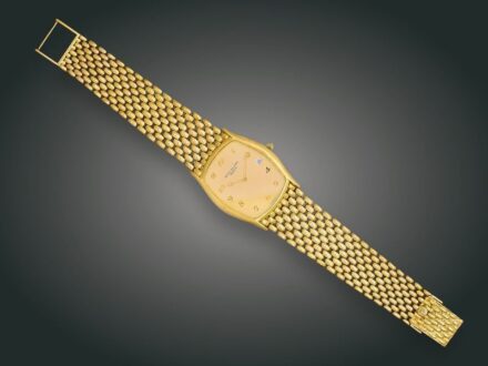 177. tétel, Karóra, Patek Philippe Cie, 18 k au, br. 99,5 g