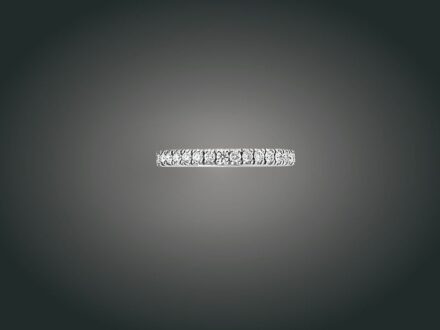 2. tétel, Karikagyűrű, 18 k au, 35 bril. 0,68 ct, 2,1 g