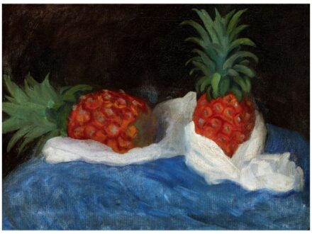 374. tétel, Ferenczy Károly: Ananász (Ananász-csendélet; Két ananász), 1911