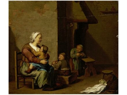 266. tétel, Bloot, Pieter de (Rotterdam, 1601-Rotterdam, 1658?) követője: Konyhai jelenet