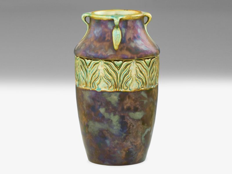 660. tétel, Zsolnay díszváza