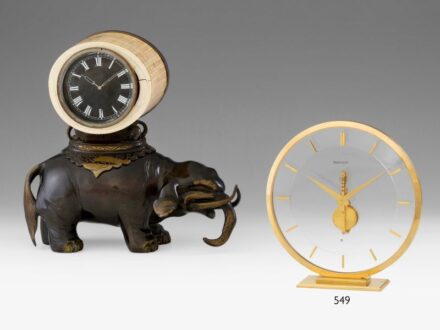 549. tétel, Jaeger le coultre asztali óra