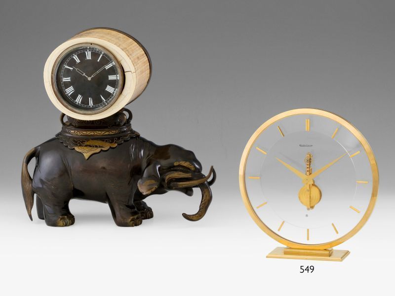 549. tétel, Jaeger le coultre asztali óra