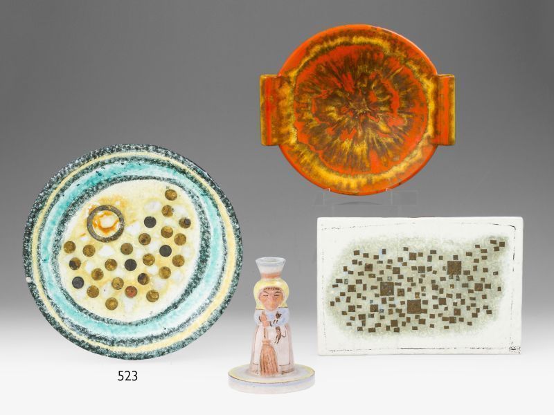 523. tétel, Gádor István - Dísztál