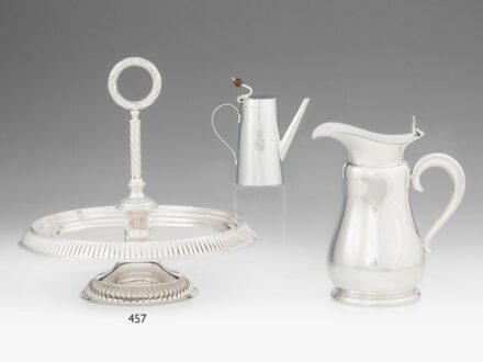 457. tétel, Bécsi historizáló desszertkínáló