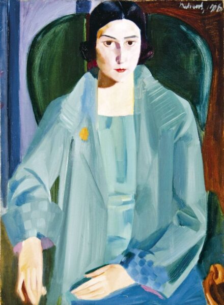 88. tétel, Felesége portréja, 1926