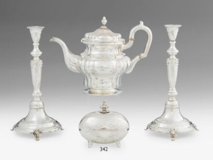 342. tétel, Német cukordoboz