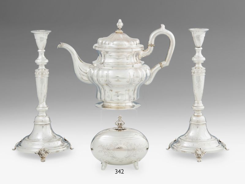 342. tétel, Német cukordoboz