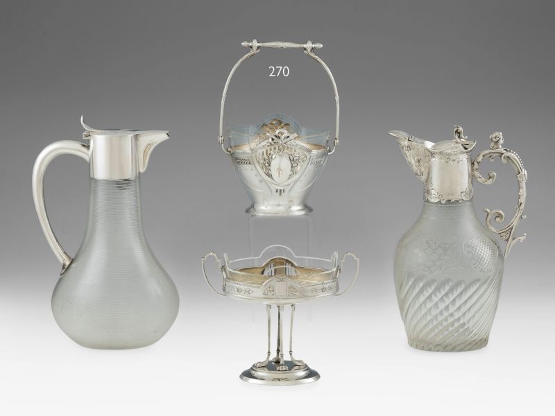 270. tétel, Német desszertes kosár