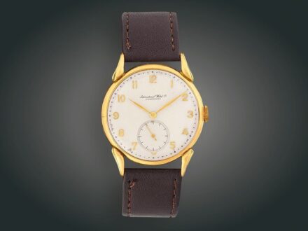 64. tétel, Karóra, IWC, 14 k au, br. 38,7 g