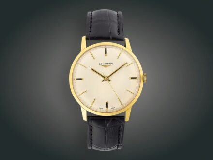 62. tétel, Karóra, Longines, 18 k au, br. 33,6 g