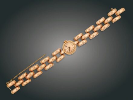 47. tétel, Karóra, Vacheron Constantin, 14 k au, br. 31,5 g
