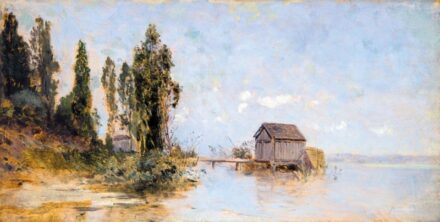 33. tétel, Fürdőház a Balatonon