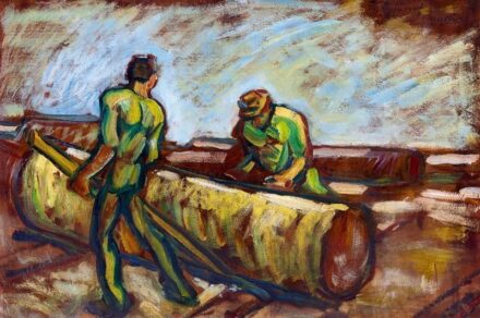 210. tétel, Kikötőben, 1910-es évek eleje