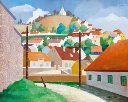 200. tétel, Kisváros a dombon, 1937