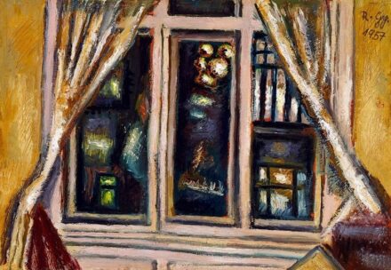 100. tétel, Egy szoba hangulata (Esti fények), 1957