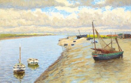 73. tétel, Bretagne-i vitorlások, 1910 körül