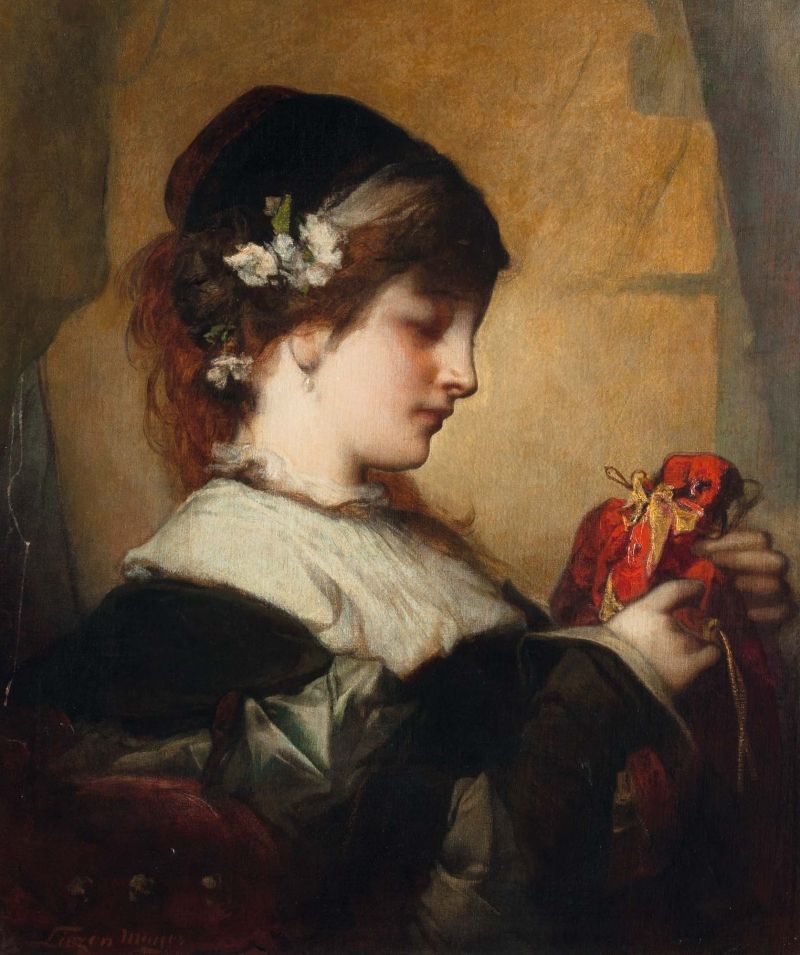 240. tétel, Liezen-Mayer Sándor (1839-1898): Margit