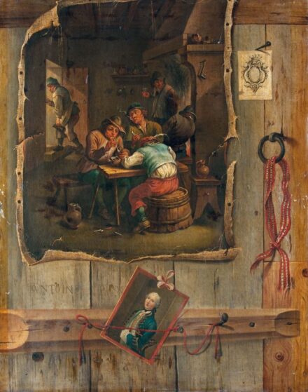 177. tétel, Antoino jelzéssel, 18. sz.: Trompe l'oile