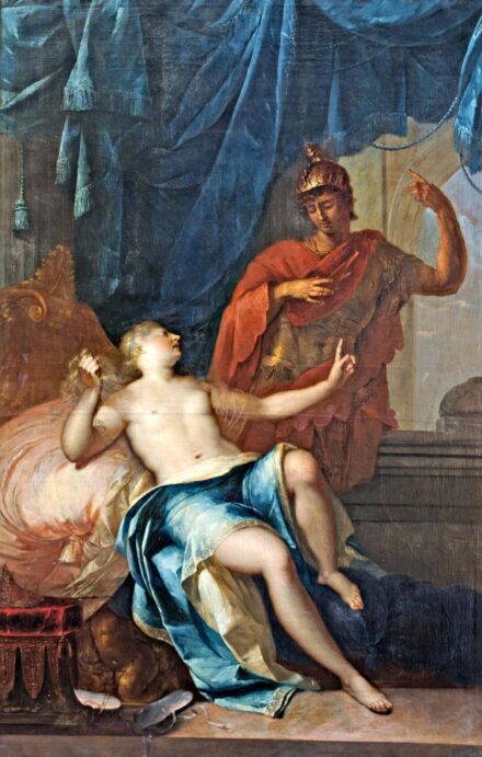 153. tétel, Terwesten, Matthäus (1670-1757): Mars és Vénusz, 1702 VÉDETT - NO EXPORT
