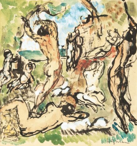 669. tétel, Herman Lipót (1884-1972): Bacchanália