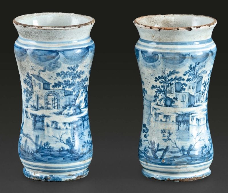 813. tétel, Albarello, 2 db