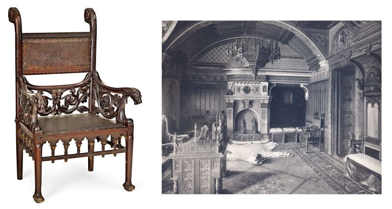 1143. tétel, Karosszék