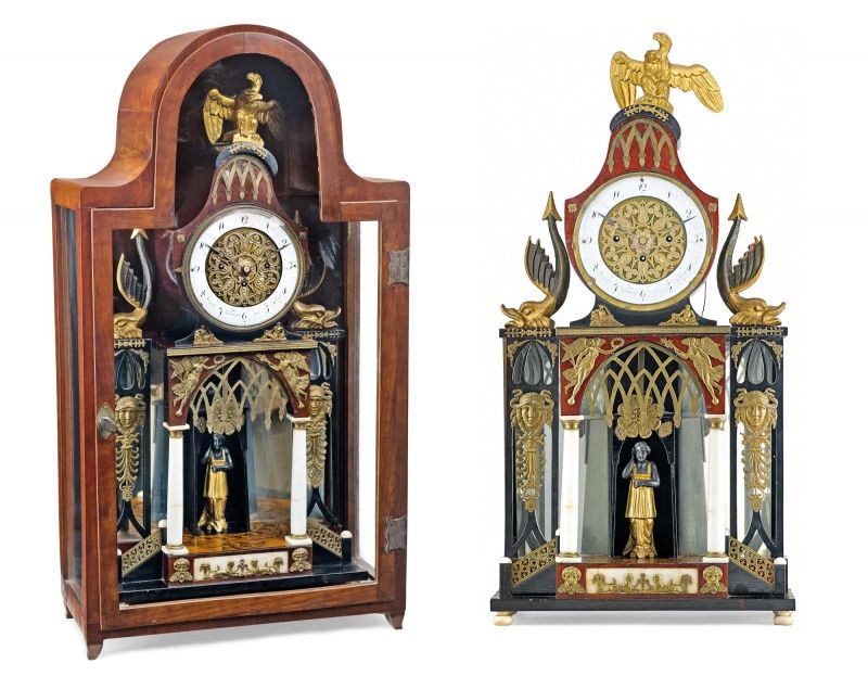 1027. tétel, Kandalló óra