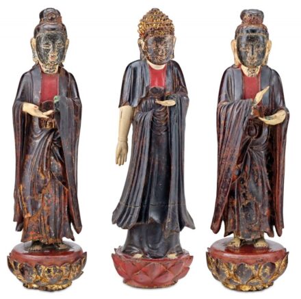 880. tétel, Buddha Maitreya két Istennővel