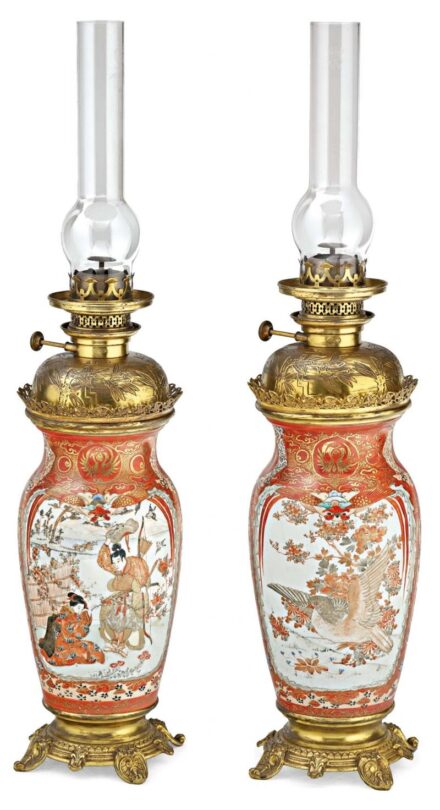 872. tétel, Lámpa pár