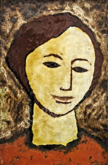 234. tétel, Piros blúzos lány, 1963