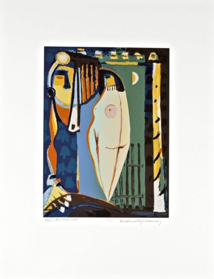 40. tétel, Akt tükör előtt (1958), 1991