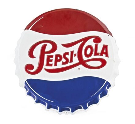 309. tétel, Pepsi Cola reklámtábla