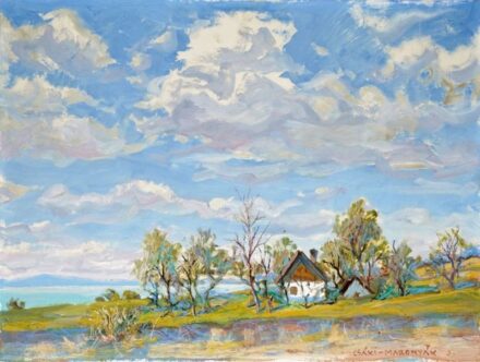 96. tétel, "Felhős ég"