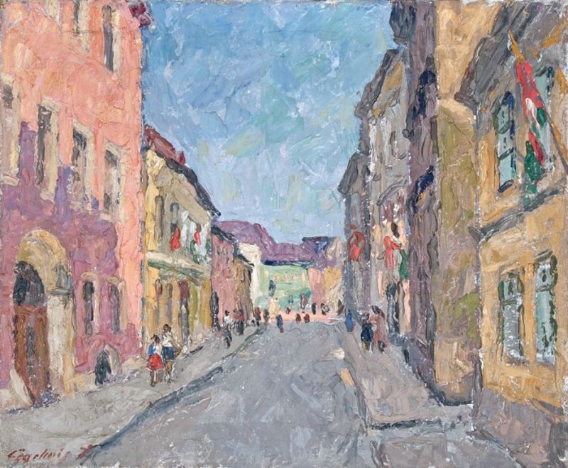 84. tétel, Az Úri utca a Budai Várban