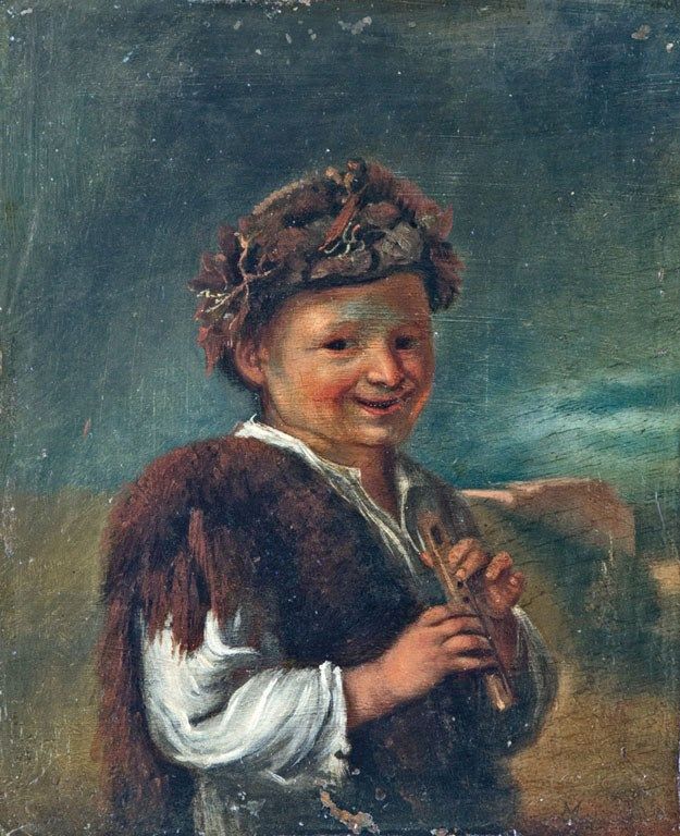 40. tétel, Kisfiú furulyával