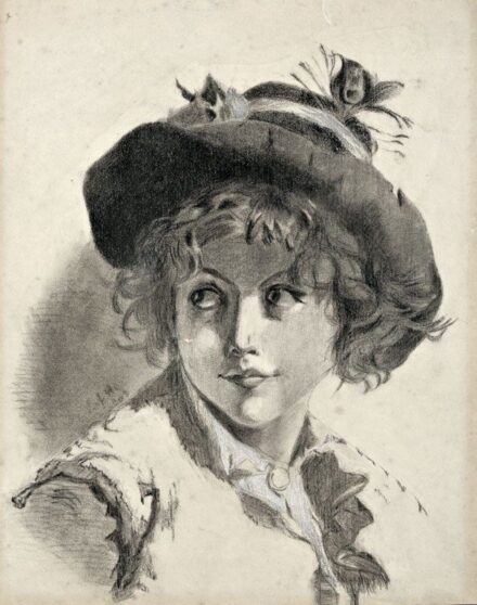 24. tétel, Leányportré, 1903