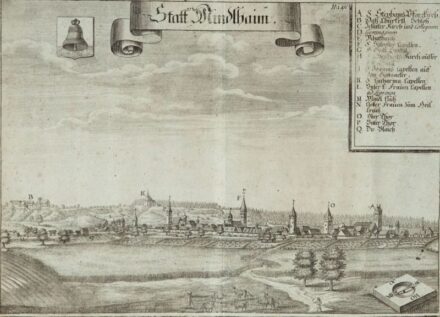 20. tétel, Mindelheim (Mindlhaim) látképe