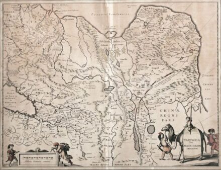 6. tétel, Tartaria (Tatárország) térképe, 1800 körül